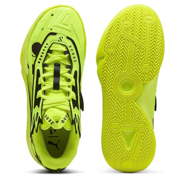 Yellow Alert- - Puma - Men's Scoot Zeros II Basketball Trainers