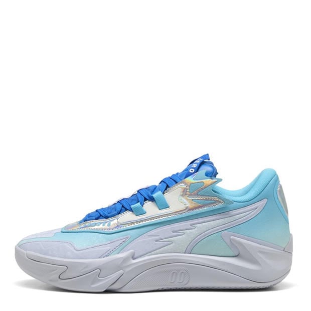 Peaceful Blue - Puma - Men's Scoot Zeros II Crystal Basketball Trainers