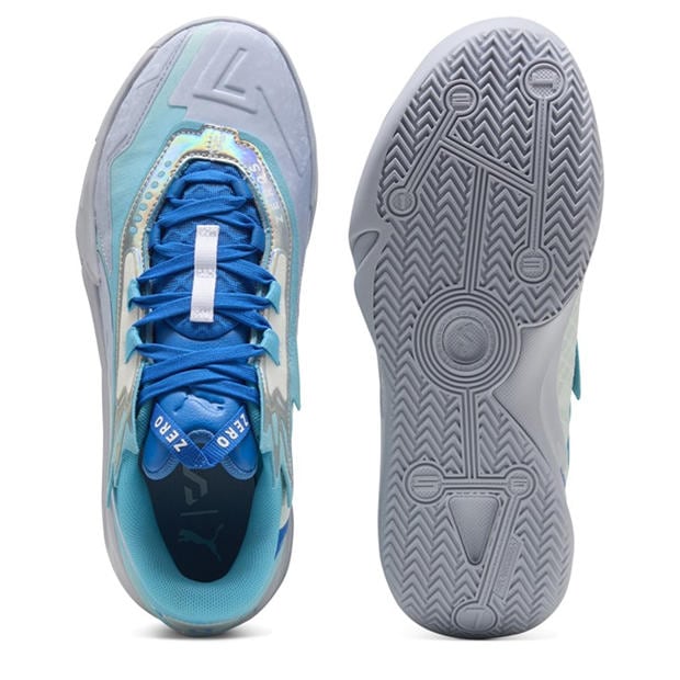 Peaceful Blue - Puma - Men's Scoot Zeros II Crystal Basketball Trainers