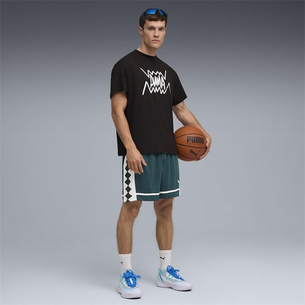 Peaceful Blue - Puma - Men's Scoot Zeros II Crystal Basketball Trainers
