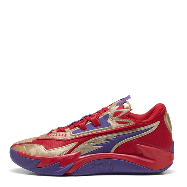 For All Time - Puma - Men's Scoot Zeros II Gold Basketball Trainers