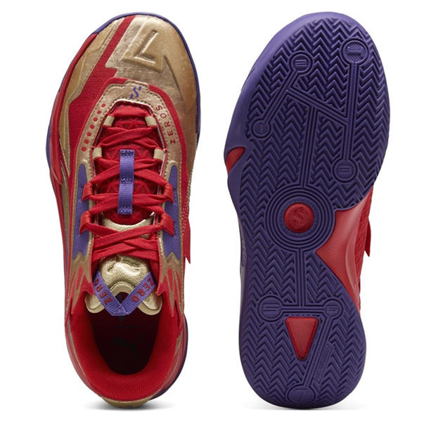 For All Time - Puma - Men's Scoot Zeros II Gold Basketball Trainers