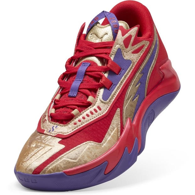 For All Time - Puma - Men's Scoot Zeros II Gold Basketball Trainers