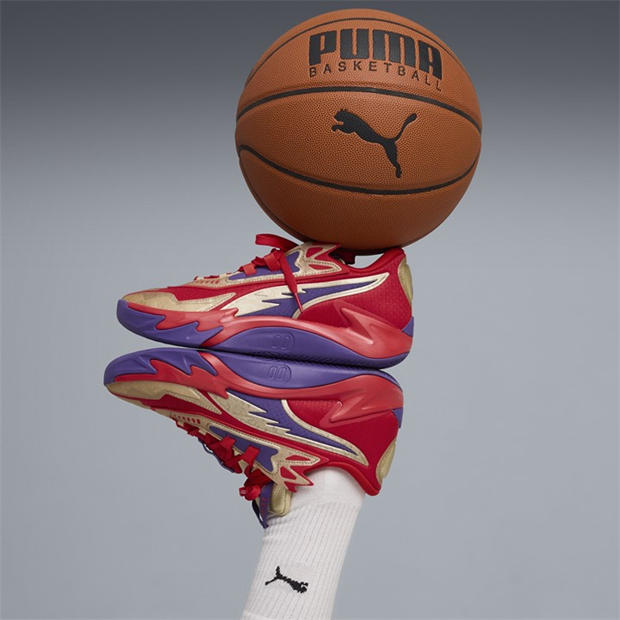 For All Time - Puma - Men's Scoot Zeros II Gold Basketball Trainers