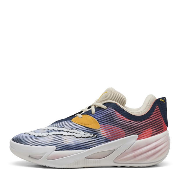 Persian Blue- - Puma - Men's All-Pro Nitro 2 Hooptopi Basketball Trainers