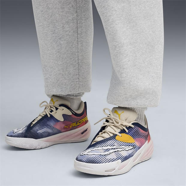 Persian Blue- - Puma - Men's All-Pro Nitro 2 Hooptopi Basketball Trainers