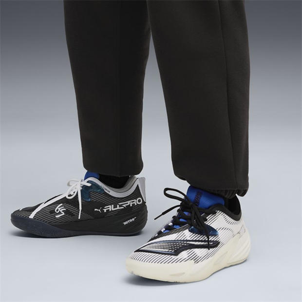 Puma White-Pu - Puma - Men's All-Pro Nitro 2 Shammgo Basketball Trainers