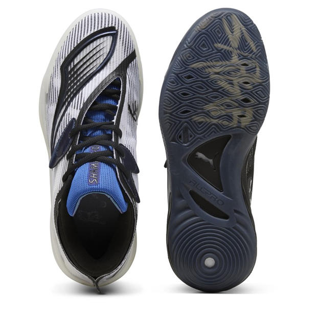 Puma White-Pu - Puma - Men's All-Pro Nitro 2 Shammgo Basketball Trainers