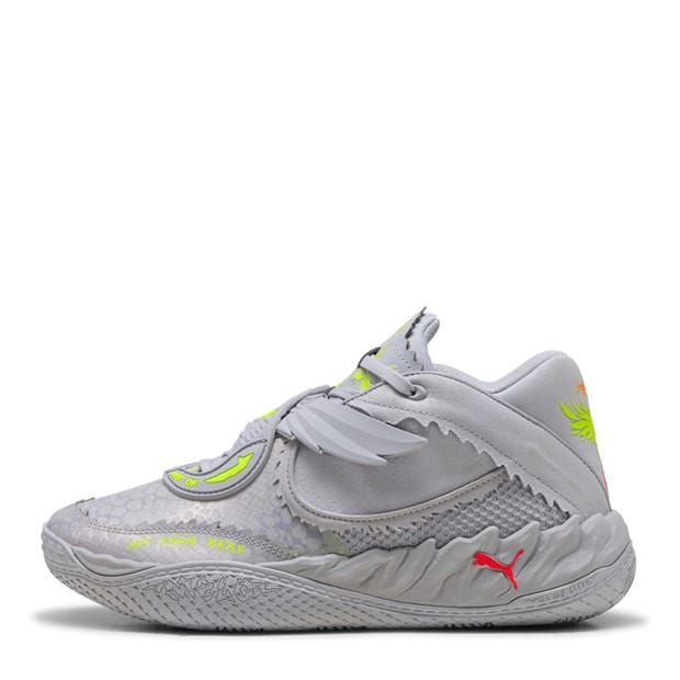 Vibrant Silve - Puma - Men's Mb.05 Metallic Basketball Trainers