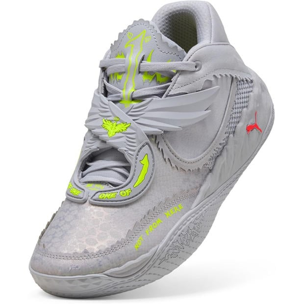 Vibrant Silve - Puma - Men's Mb.05 Metallic Basketball Trainers