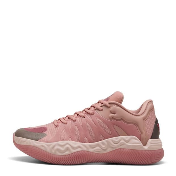 Poppy Pink-Ro - Puma - Men's Hali 1 Basketball Trainers