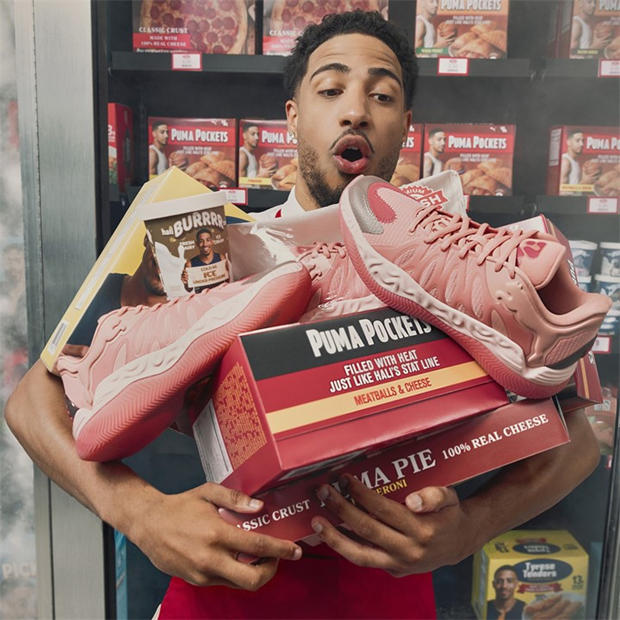 Poppy Pink-Ro - Puma - Men's Hali 1 Basketball Trainers