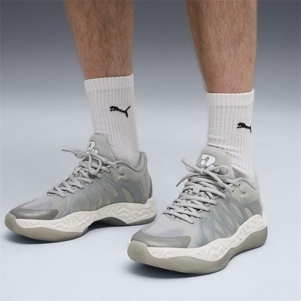 Gray Echo-Fea - Puma - Men's Hali 1 Basketball Trainers