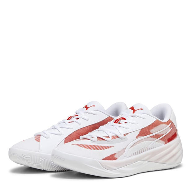 Puma White - Puma - Men's All-Pro Nitro Team Basketball Trainers