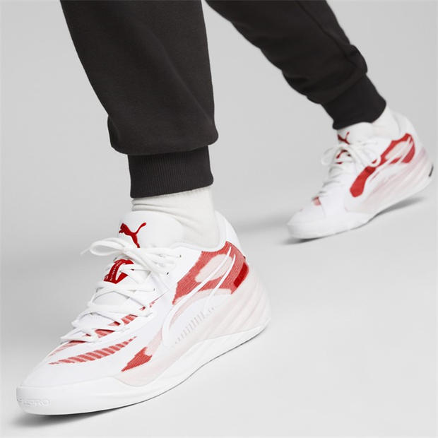 Puma White - Puma - Men's All-Pro Nitro Team Basketball Trainers