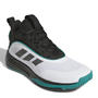 White/Blk/Teal - adidas - Own the Game 3 Adults Basketball Shoes