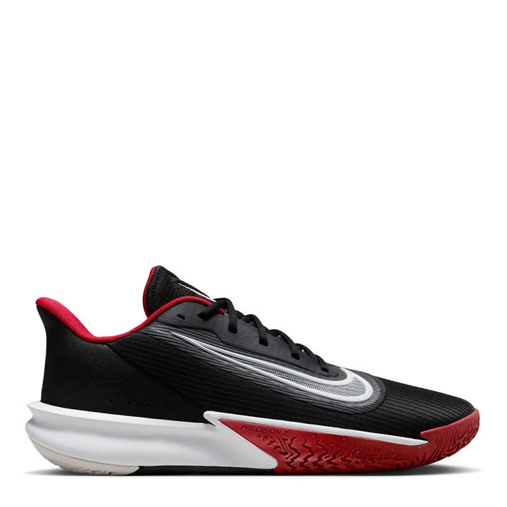 Nike Men's Black Precision Vii Basketball Trainers  in Size 9, Sports Direct
