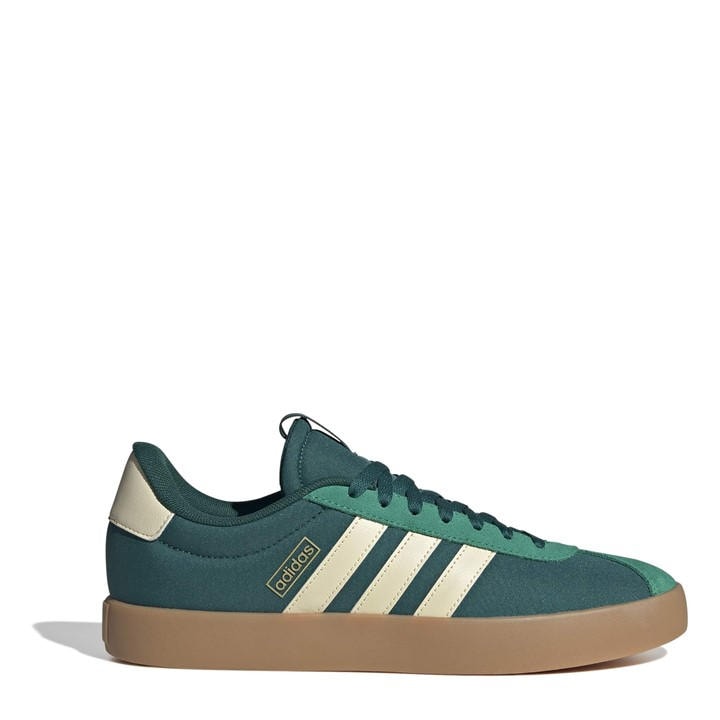 Adidas Men's Green Vl 3.0 Court Trainers in Size 7, Sports Direct