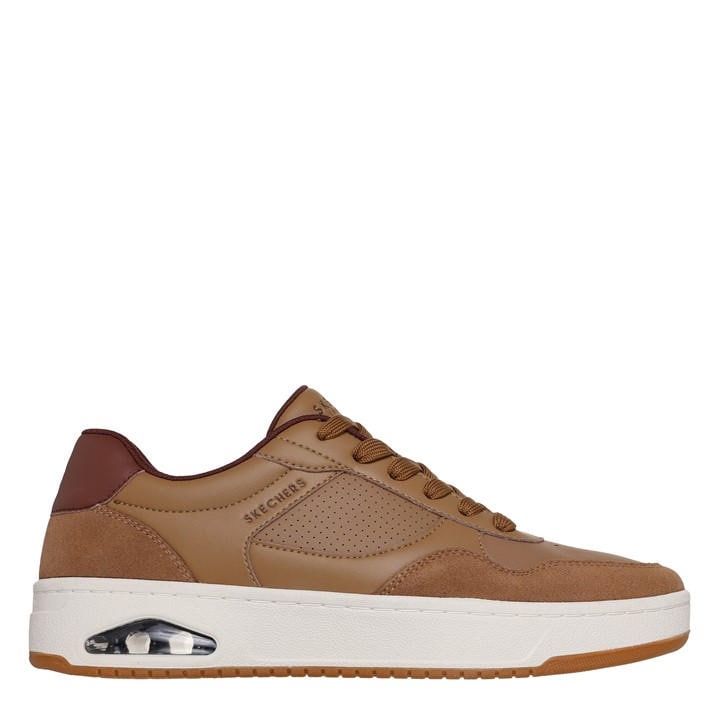 Skechers Men's Brown Uno Court Trainers in Size 7, Sports Direct