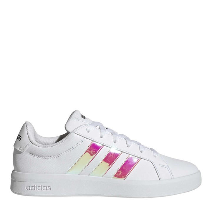 Adidas Men's White Grand Court B in Size 5.5, Sports Direct