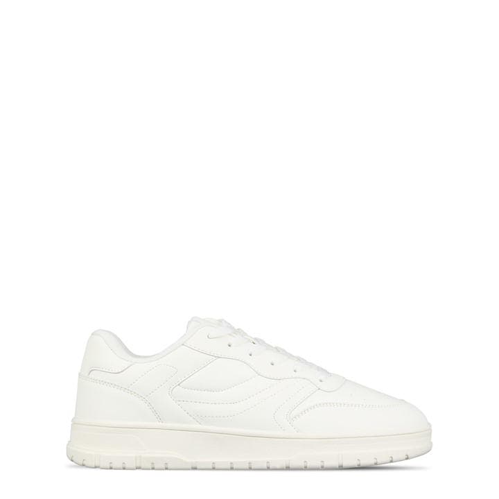 Fabric Men's White Court Trainers in Size 11, Sports Direct