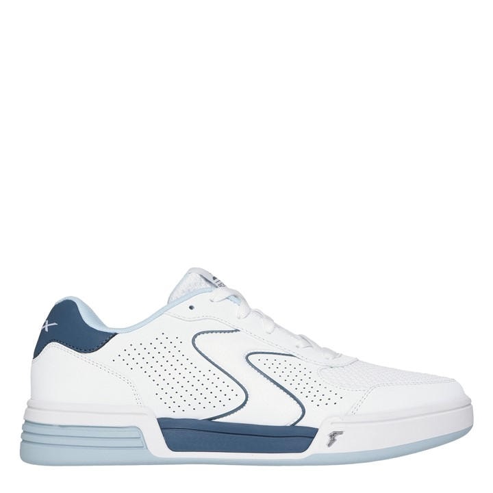 Skechers Men's White Classic Court Padel Trainers in Size 8, Sports Direct