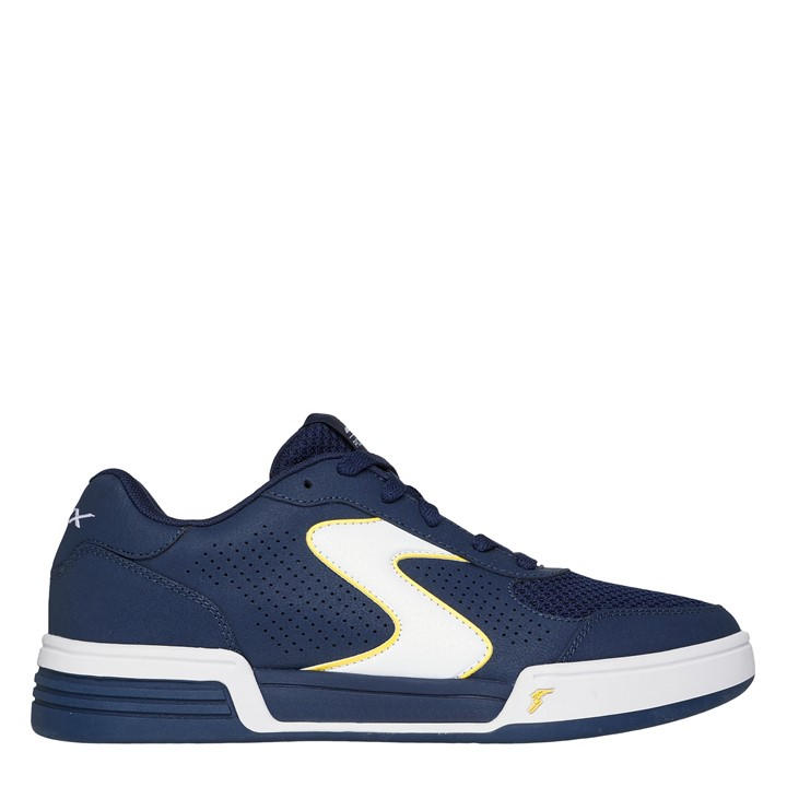 Skechers Men's Blue Classic Court Padel Trainers in Size 8, Sports Direct