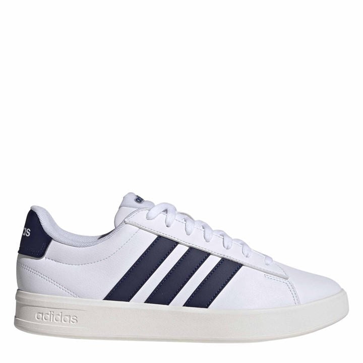 Adidas Men's White Grand Court 3.0 Trainers in Size 10.5, Sports Direct