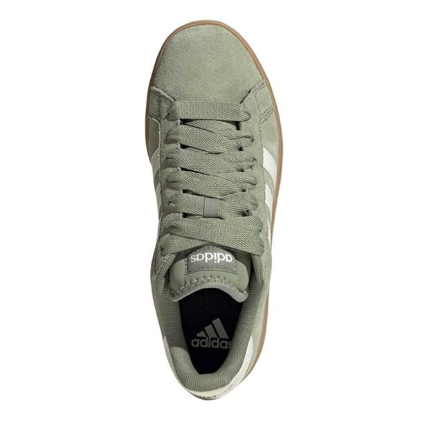 Tent Green/Off - adidas - Men's Grand Court Base Trainers