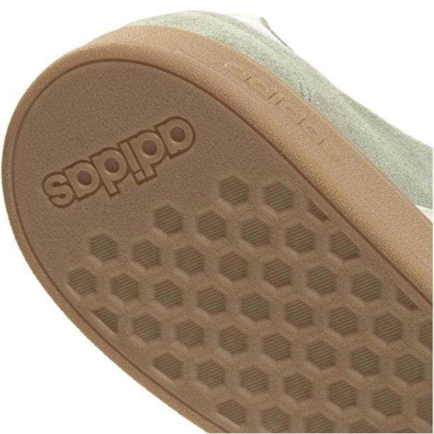 Tent Green/Off - adidas - Men's Grand Court Base Trainers
