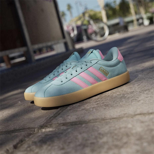 Mint Ton/Bliss - adidas - Men's VL Court 3.0 Trainers