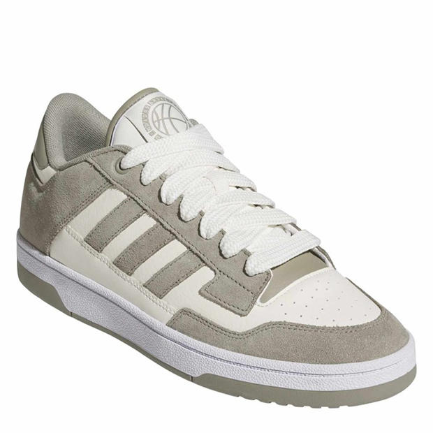 Silver Pebble - adidas - adidas Rapid Court Low Trainers Mens