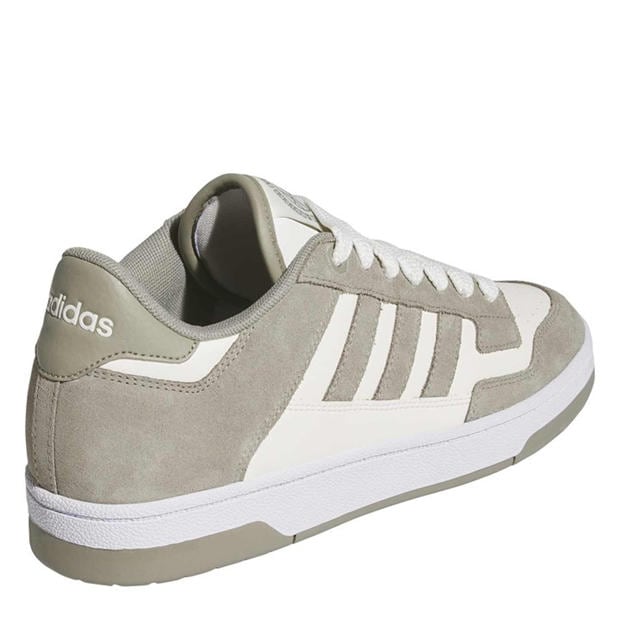 Silver Pebble - adidas - adidas Rapid Court Low Trainers Mens