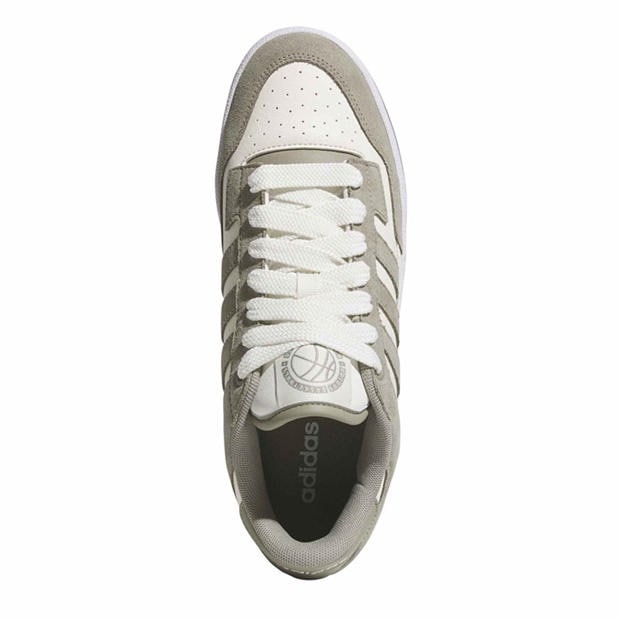Silver Pebble - adidas - adidas Rapid Court Low Trainers Mens