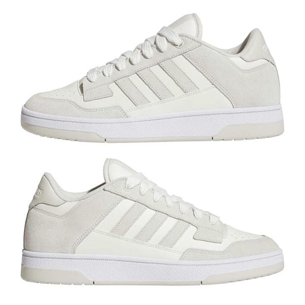 Orbit Grey/Clou - adidas - adidas Rapid Court Low Trainers Mens