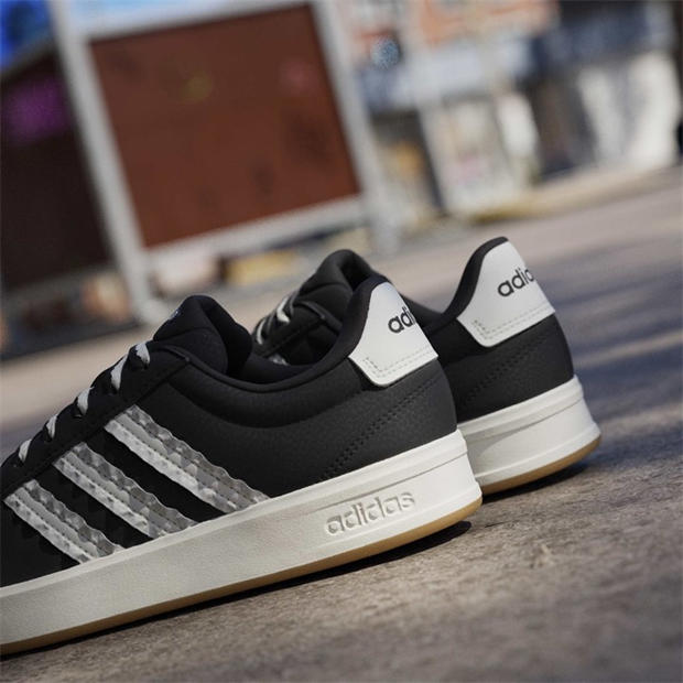 Core Black/Core - adidas - Men's Grand Court 3.0 Trainers