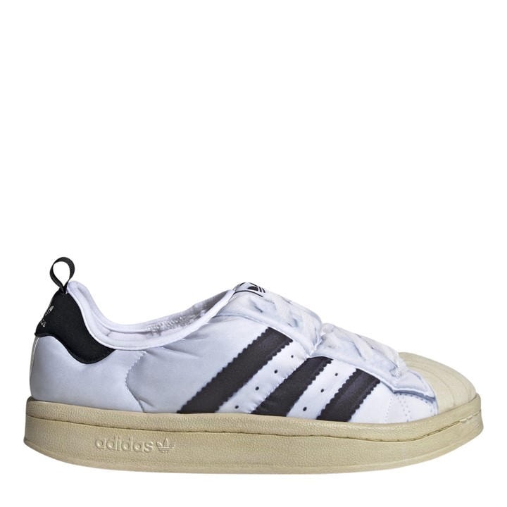 Adidas Originals Men's White Ao Puffylette Shoes in Size 9, Sports Direct