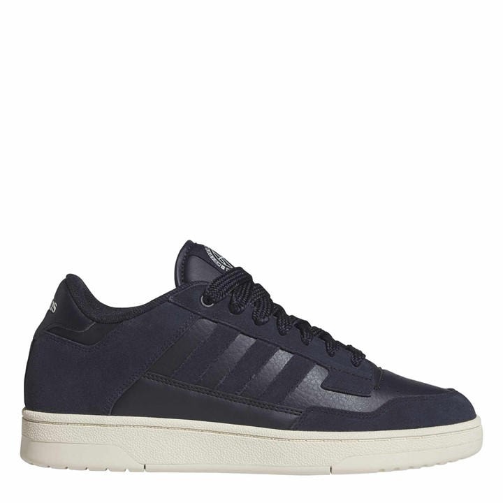 Adidas Men's Blue Rapid Court Low Trainers in Size 8.5, Sports Direct
