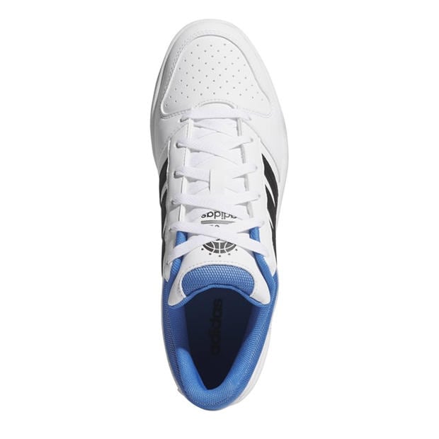 Ftwr White/Ray - adidas - Men's Hoops Classic Court Trainers