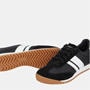 Black/White/Gum - Lonsdale - Men's Selhurst Suede Court Trainers