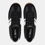 Black/White/Gum - Lonsdale - Men's Selhurst Suede Court Trainers
