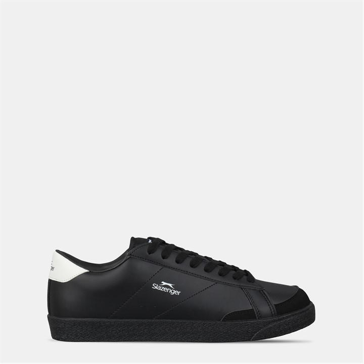 Slazenger Men's Black Court Trainers in Size 7, Sports Direct
