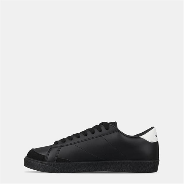 Black/White - Slazenger - Mens Court Trainers