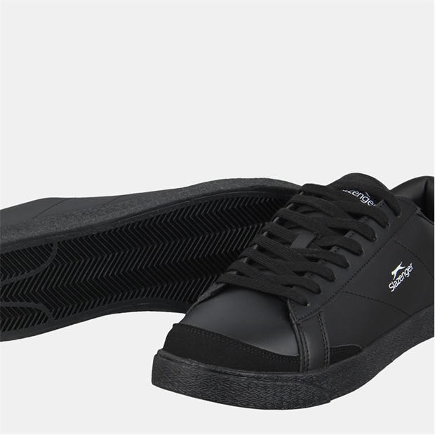 Black/White - Slazenger - Mens Court Trainers