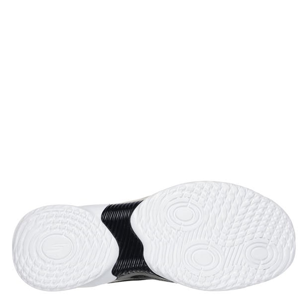 Black/White - Skechers - Men's High-Top Trainers