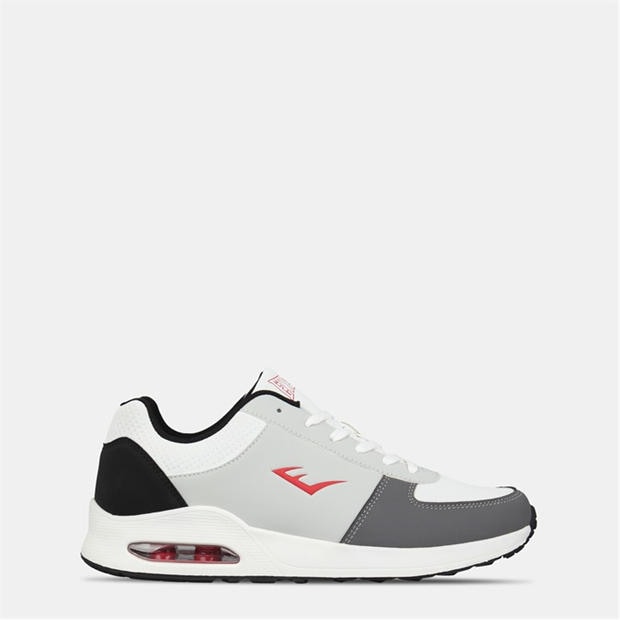 White/Grey/Red - Everlast - Kaiso Trainers Mens