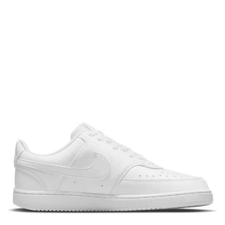 Nike Men's White Court Vision Low Trainers in Size 12, Sports Direct