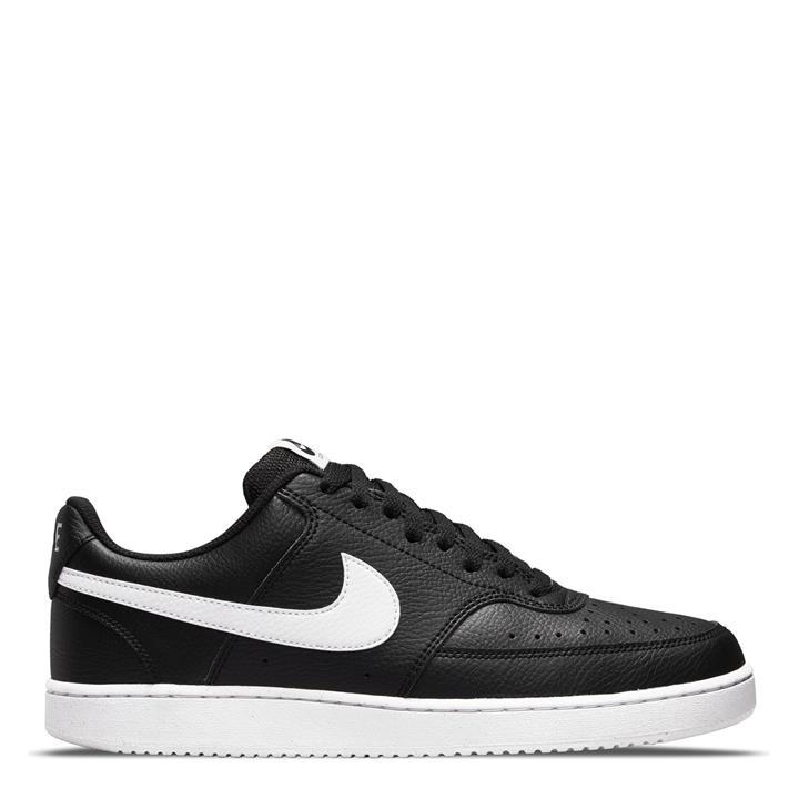 Nike Men's Black Court Vision Low Trainers in Size 6, Sports Direct