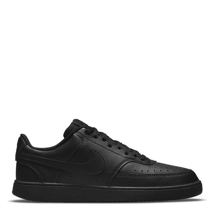 Nike Men's Black Court Vision Low Trainers in Size 6.5, Sports Direct