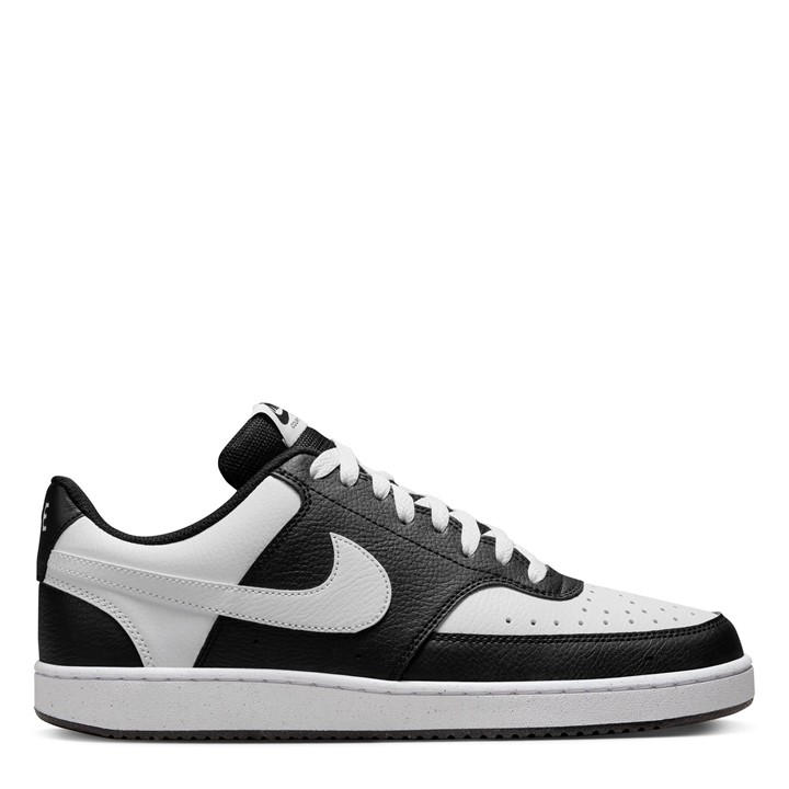 Nike Men's Black Court Vision Low Trainers in Size 7.5, Sports Direct